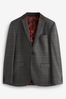 Grey Check Suit: Jacket