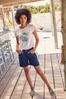 <span>Marineblau</span> - Animal Avani Shorts aus Bio-Baumwolle