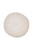 Almond Natural Laura Ashley Round Rosanna Cushion