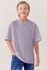 Brown Tan Oversized Cotton Short Sleeve T-Shirt (3-16yrs)