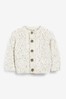 The Little Tailor Baby Chunky Cable Knit Cardigan