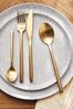Gold Valencia Stainless Steel Cutlery Set, 16pc