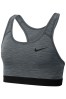 Black Nike Nike Swoosh Medium Support Sports Bra