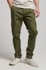 Green Superdry Organic Cotton Core Cargo Utility Trousers
