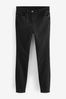 Black Coated Mom Jeans, Reg/Long/XL Tall