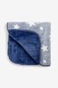 Blue Star Baby Fleece Blanket