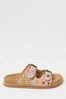 FatFace Meldon Embroidered Flatform Sandals