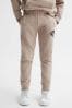 Ice Blue Reiss Toby Garment Dyed Logo Joggers, Junior