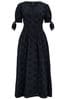 Black Pour Moi Amanda Fuller Bust Cotton Broderie Tiered Midaxi Dress