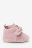 Pink Bootie Baby Shoes (0-18mths)