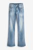 Dark Wash Replay New Luz Flare Boot Cut Jeans