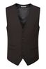 Black Skopes Madrid Suit Waistcoat