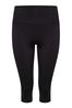 Dare 2b Influential 3/4 Recycled Lightweight Black Leggings