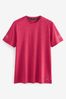 Raspberry Pink Active Gym & Training T-Shirt