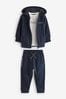 Navy Baker by Ted Baker (0-6yrs) Three Piece Tracksuit Set