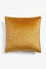 Charcoal Grey Matte Velvet Cushion, 43 x 43cm