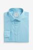 White Easy Care Single Cuff Shirt, Regular Fit