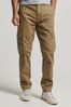 Green Superdry Organic Cotton Core Cargo Utility Solid Trousers