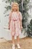 Pink Chiffon Corsage Dress (3-16yrs)