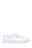 White Skechers Bobs Extra Cute Womens Trainers