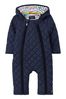 Joules Marlee Quilted Pramsuit With Removable Booties