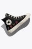 Black Converse High Top Trainers