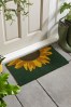 Green Sunflower Doormat