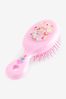 Bright Pink E Inital Hairbrush