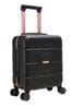 Black rose Cabin Max Anode Four Wheel Carry On Easyjet Sized Underseat 45cm Suitcase