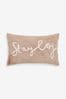 Natural Stay Cosy Faux Fur Cushion