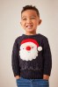 Baby Bear Patterns Knitted Christmas Jumper (3mths-7yrs)