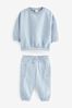 Pale Blue Baby Cosy Sweatshirt and Joggers Set