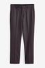 Burgundy Red Suit Trousers