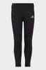 Black adidas Sportswear Essentials 3-Stripes Leggings