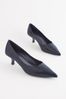 Navy Blue Forever Comfort® Kitten Heel Court Shoes, Regular/Wide Fit