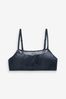 Navy Blue Lace Light Pad Non Wired Bra