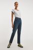 Simply Be Blue Mid Vintage Wash 24/7 Straight Leg Jeans