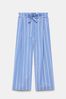 Mint Velvet Striped Linen Trousers