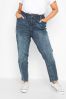 Yours Curve Elasticated Mom Jean