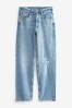 Gap Jeans aus Bio-Baumwolle in Loose Fit mit hohem Bund im Stil der '90er