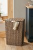 Natural Wicker Laundry Basket