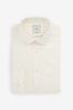 <span>Weiß</span> - Next Pflegeleichtes Hemd in Slim Fit mit einfacher Manschette