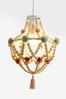 Pink Tahlia Pom Pom Easy Fit Chandelier