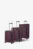Grey Rock Luggage Parker Set of 3 Suitcases