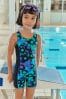 Blue/Green Shorts Swimsuit (3-16yrs)