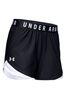 Black/Pink Under Armour Play Up Shorts 3.0