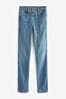 Inky Blue Denim Slim Lift And Shape Jeans, Petite