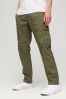 Black Superdry Core Cargo Trousers