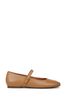 Brown Vionic Alameda Wide Fit Mary Jane Shoes