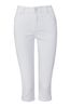 White Joe Browns Essentials Stretch Capri Trousers